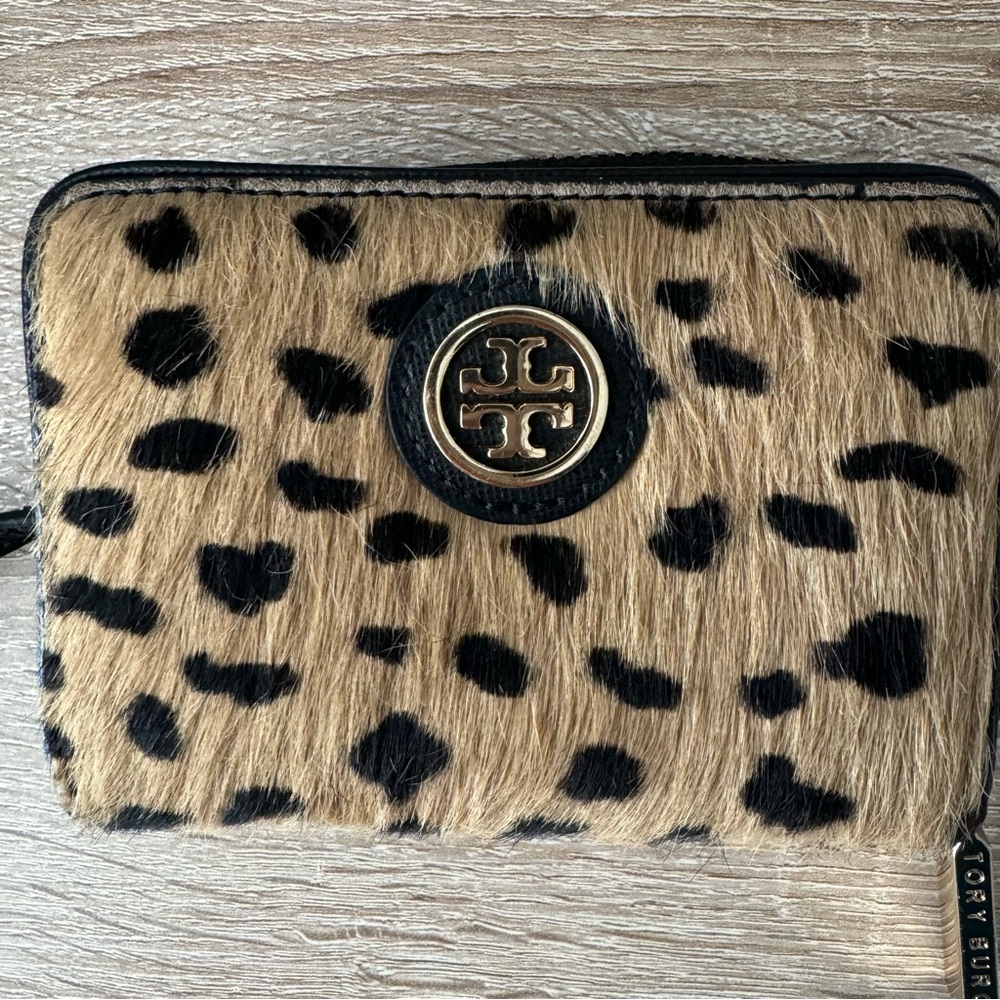 Tory Burch Leopard Print Wallet